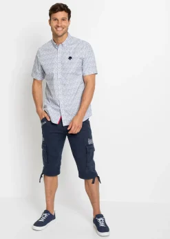 Homme bonprix Shorts|Pantalons|Bermuda long et regular avec poches cargo