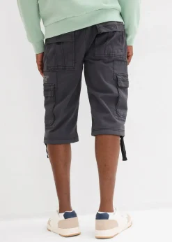 bonprix Bermuda long et regular avec poches cargo|Homme Shorts|Pantalons