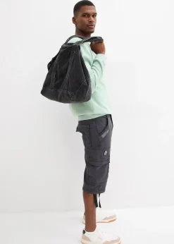 bonprix Bermuda long et regular avec poches cargo|Homme Shorts|Pantalons