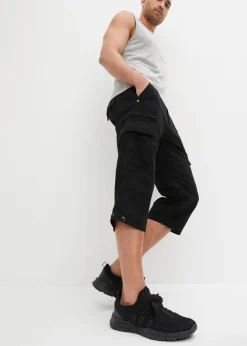 Homme bonprix Vêtements De Plein Air|Shorts|Bermuda long poches cargo regular 100% coton