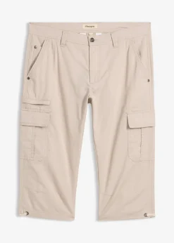 bonprix Bermuda long poches cargo regular 100% coton|Homme Vêtements De Plein Air|Shorts