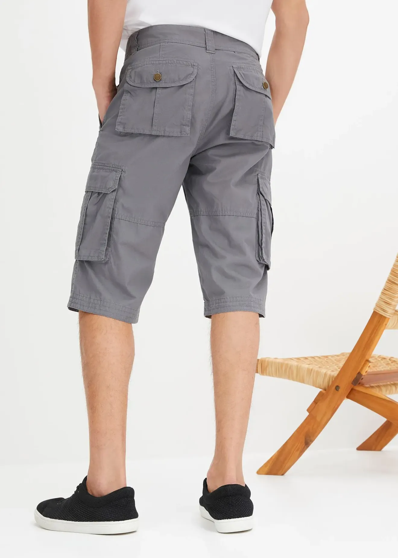 Homme bonprix Shorts|Pantalons|Bermuda long, regular