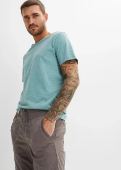bonprix Bermuda long regular à taille élastiquée|Homme Shorts|Pantalons