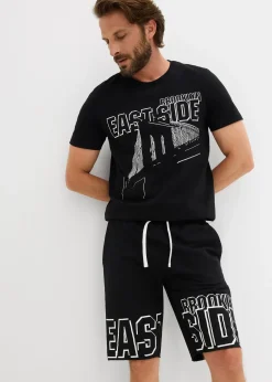 bonprix Bermuda sweat 100% coton|Homme Shorts|Vêtements De Sport