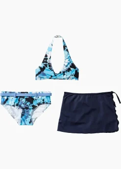 Enfant bonprix Vêtements Enfant|Filles|Bikini + jupe à nouer (ens. 3 pces)