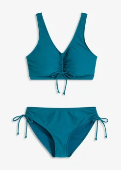 bonprix Bikini brassière (ens. 2 pces) avec liens à nouer|Femme Bikinis