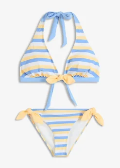Femme bonprix Bikinis|Bikini dos nu (ens. 2 pces) à nouettes