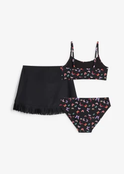 Enfant bonprix Vêtements Enfant|Filles|Bikini et jupe de bain (ens. 3 pces)