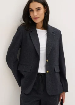 bonprix Blazer à boutonnage simple|Femme Blazers
