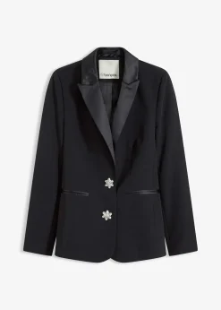 Femme bonprix Mode Festive|Blazers|Blazer à boutons bijoux