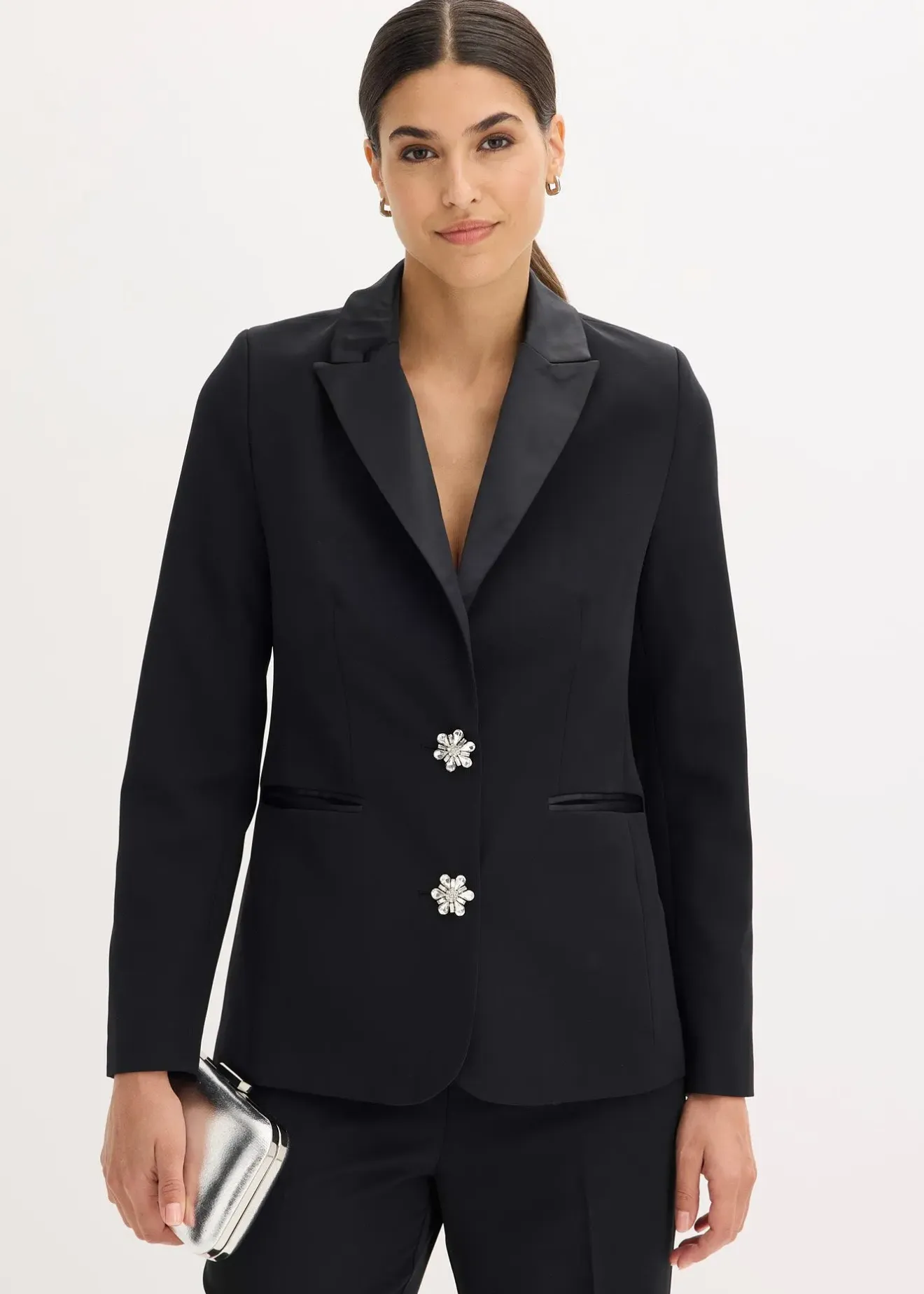 Femme bonprix Mode Festive|Blazers|Blazer à boutons bijoux
