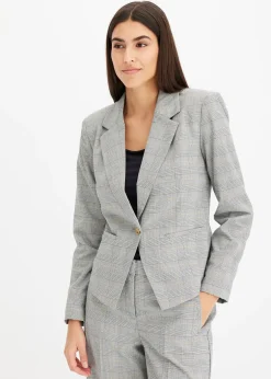 bonprix Blazer à carreaux écossais|Femme Blazers