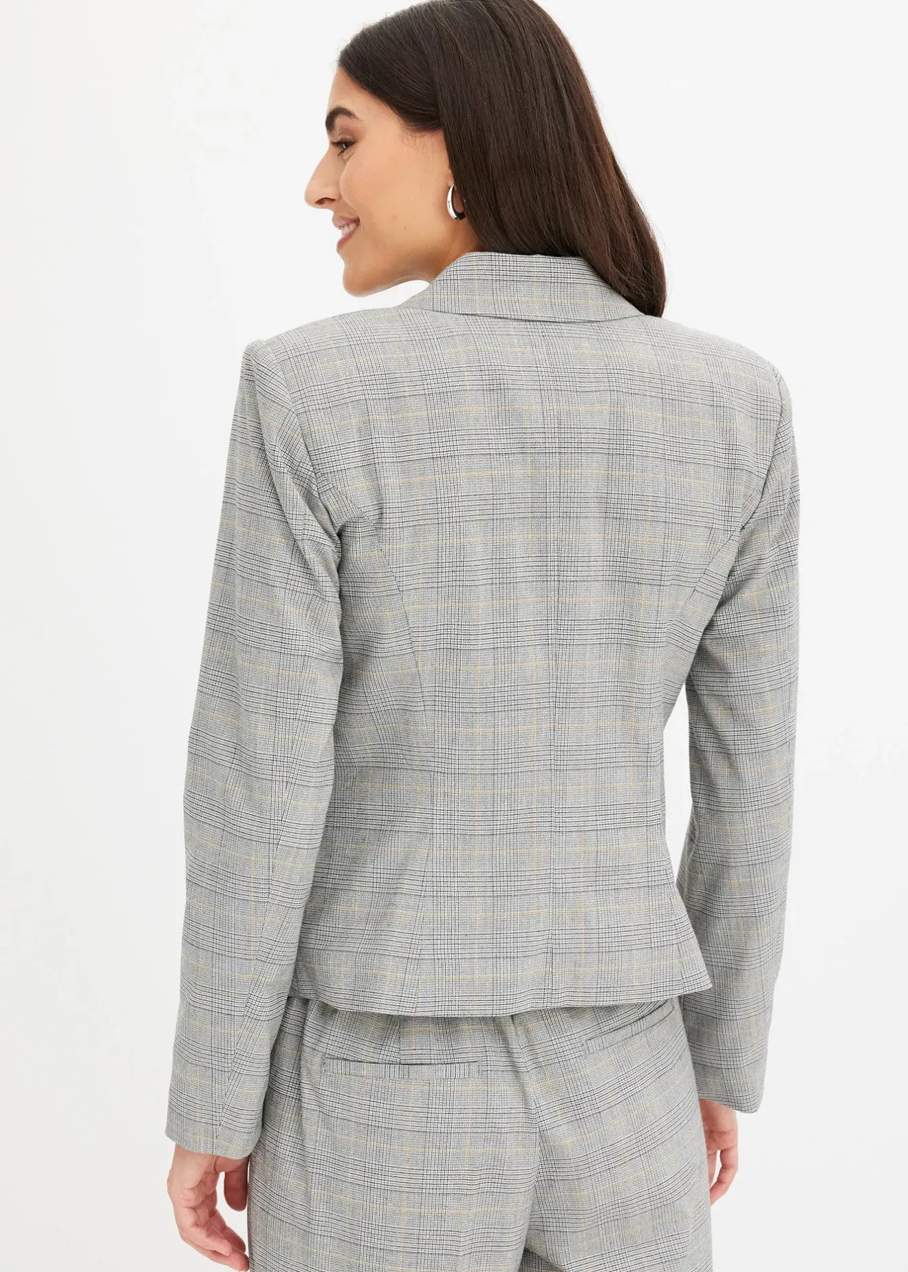 bonprix Blazer à carreaux écossais|Femme Blazers