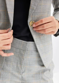 bonprix Blazer à carreaux écossais|Femme Blazers