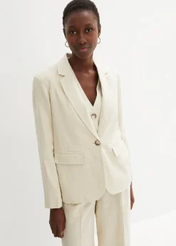 Femme bonprix Premium|Blazers|Blazer 100 % lin