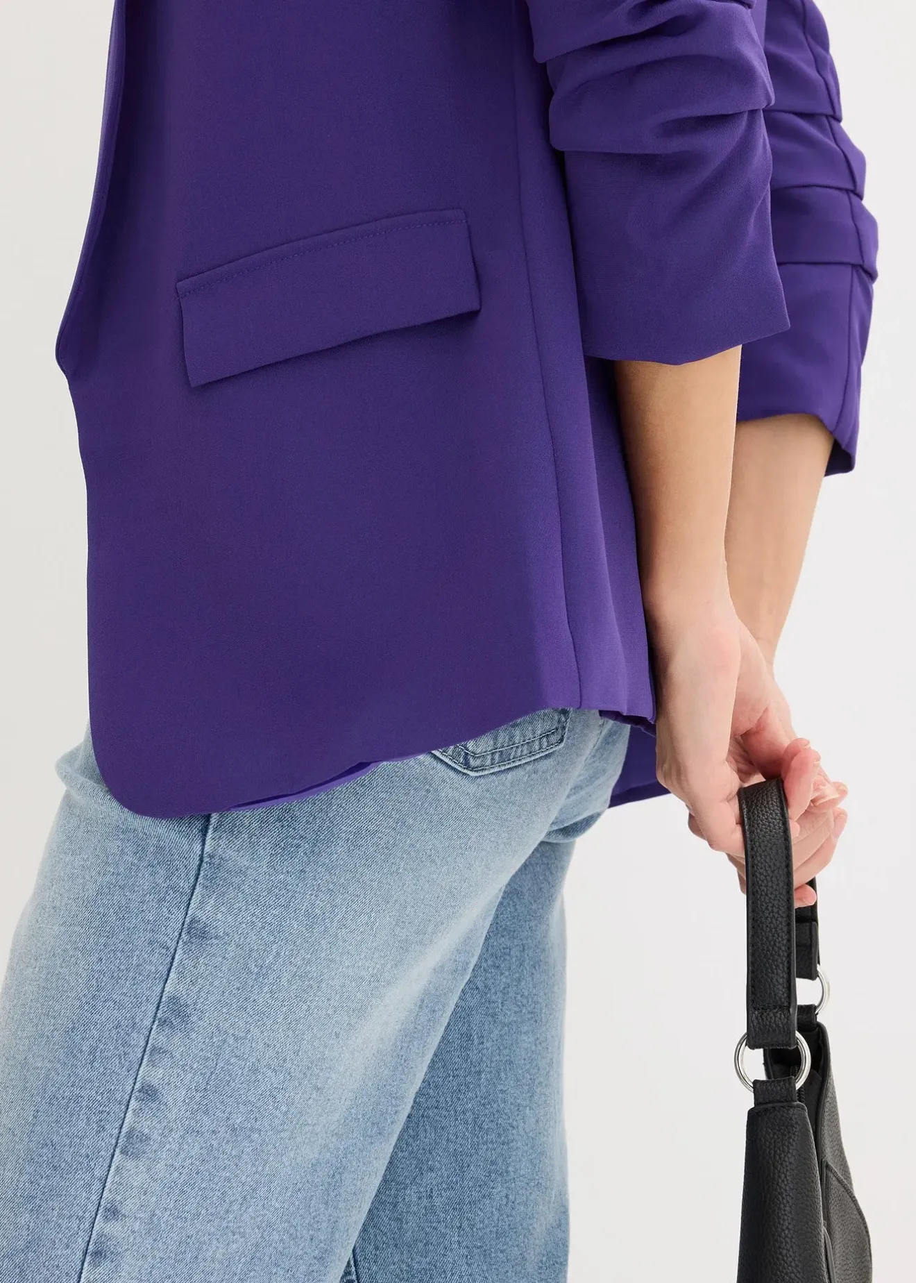 bonprix Blazer à manches froncées|Femme Blazers