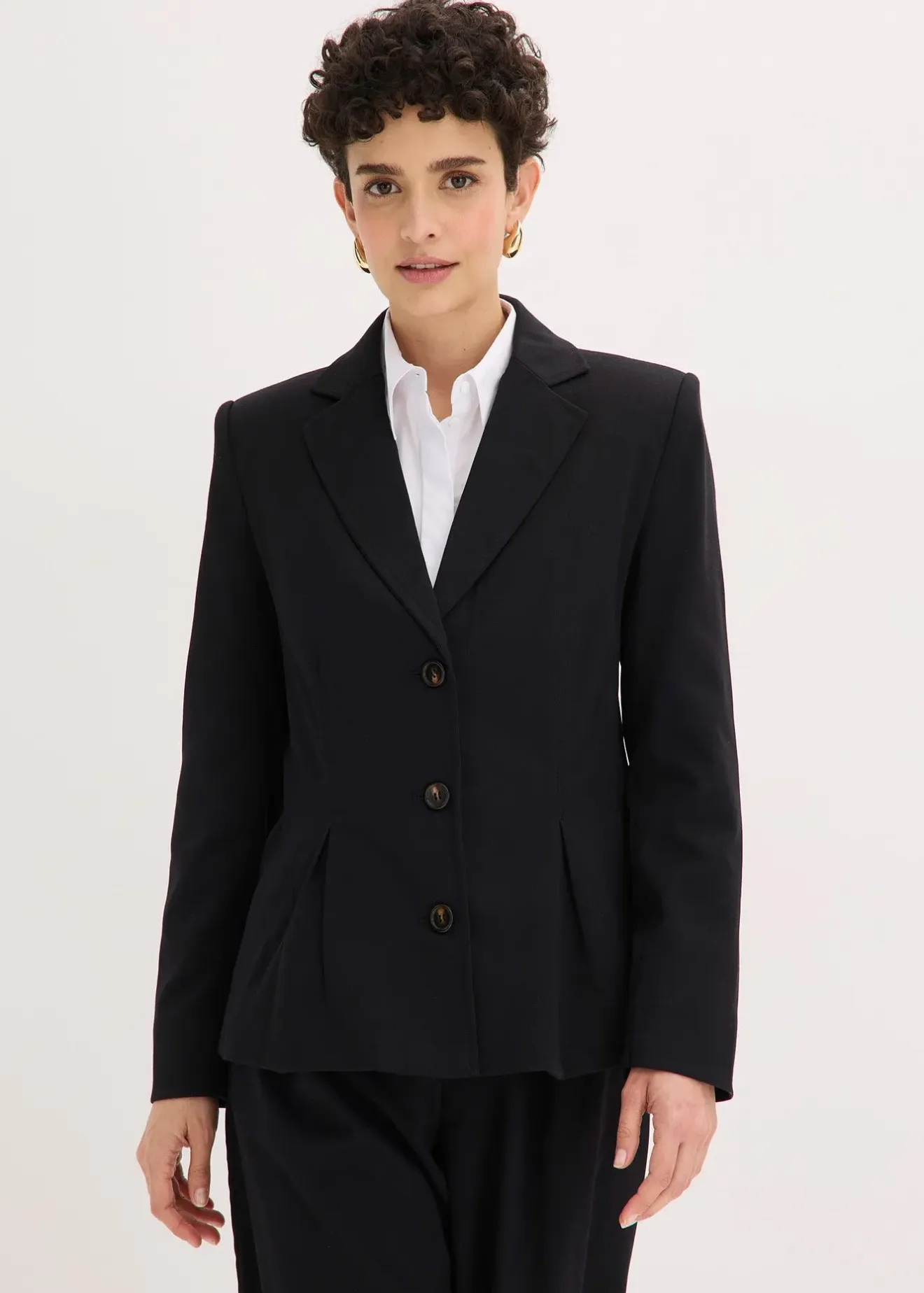bonprix Blazer à plis couchés|Femme Blazers