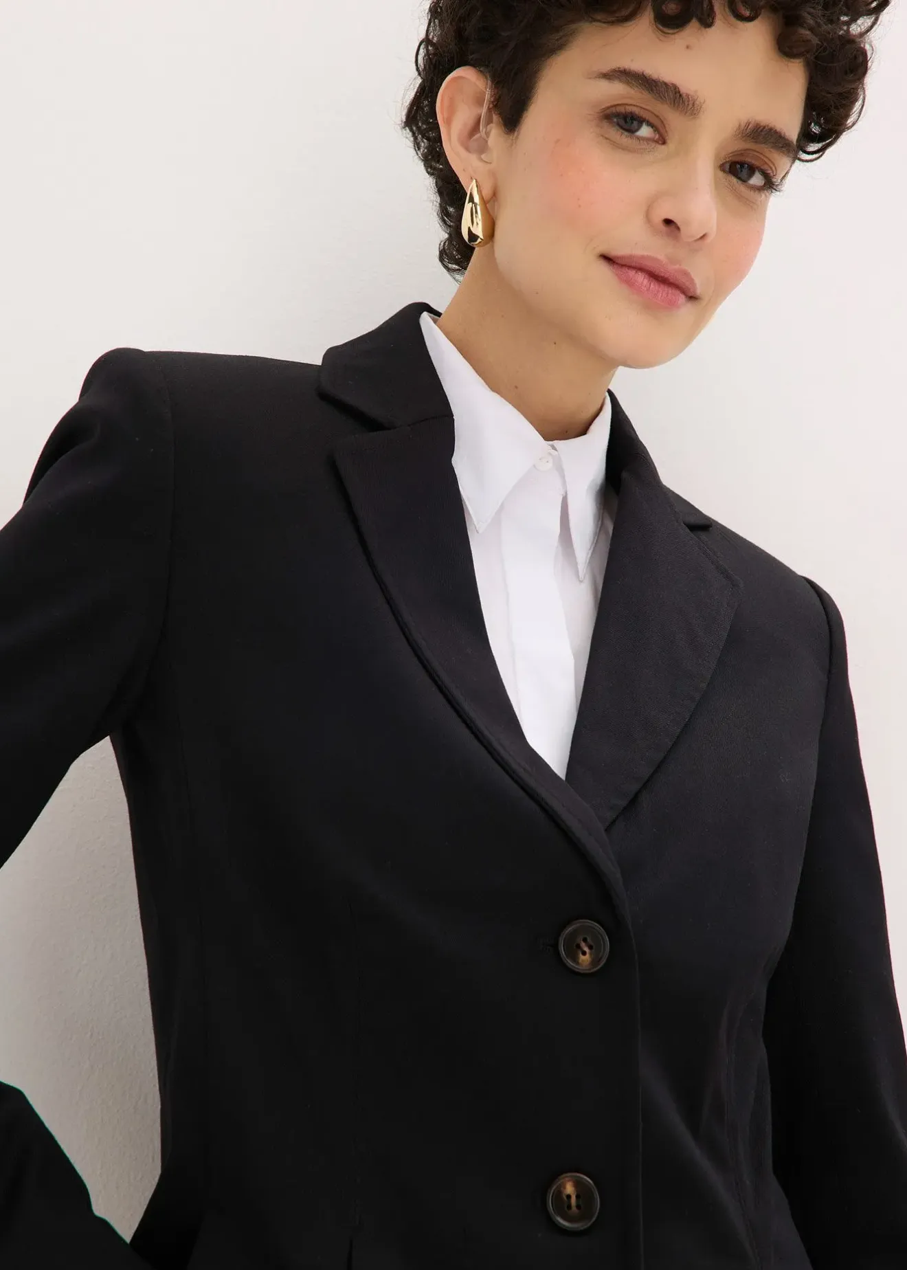 bonprix Blazer à plis couchés|Femme Blazers