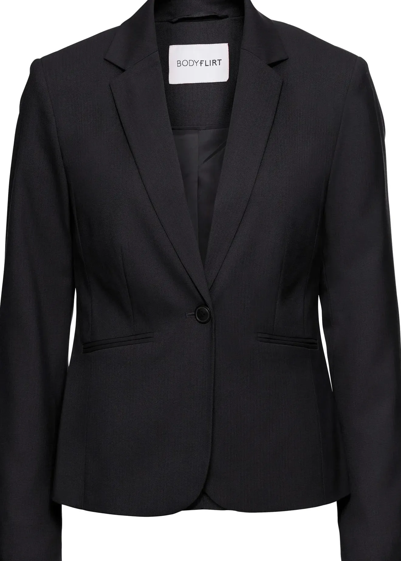 Femme bonprix Tailles Petite|Blazers|Blazer à poches passepoilées, petite stature