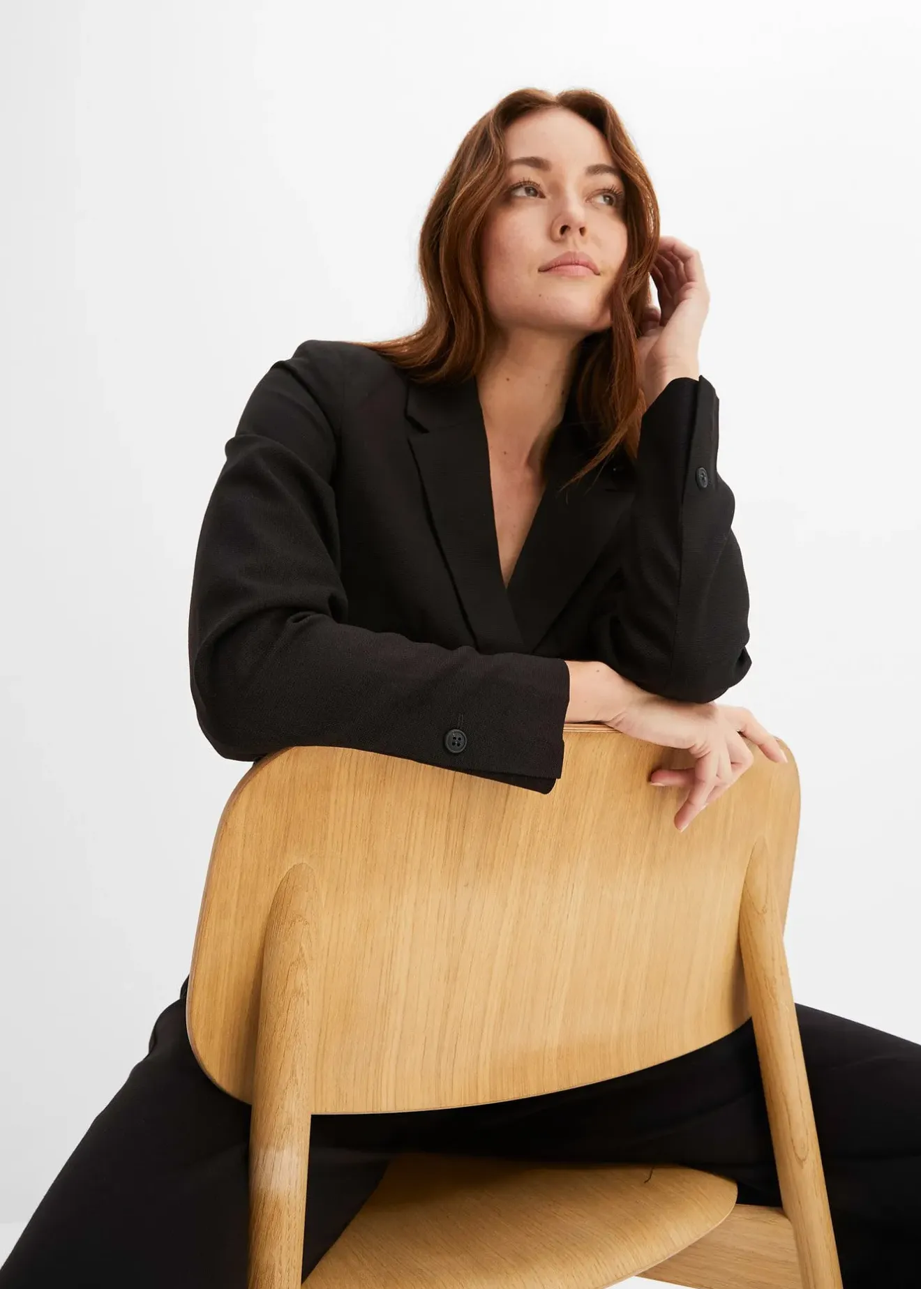 bonprix Blazer à poches passepoilées|Femme Blazers