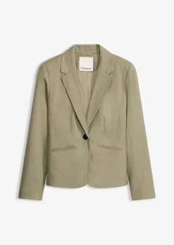 bonprix Blazer à poches passepoilées, petite stature|Femme Tailles Petite|Blazers