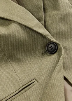 bonprix Blazer à poches passepoilées, petite stature|Femme Tailles Petite|Blazers