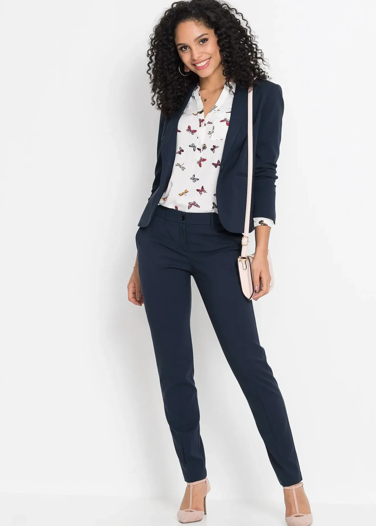 bonprix Blazer à poches passepoilées, petite stature|Femme Tailles Petite|Blazers