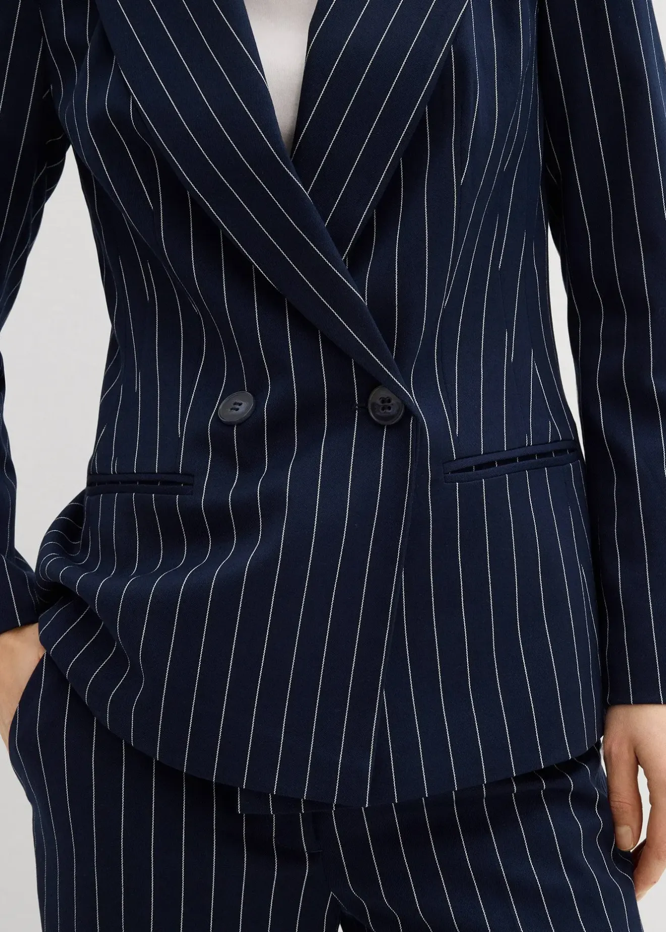 Femme bonprix Blazers|Blazer à rayures tennis