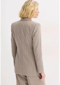 Femme bonprix Blazers|Blazer à rayures tennis