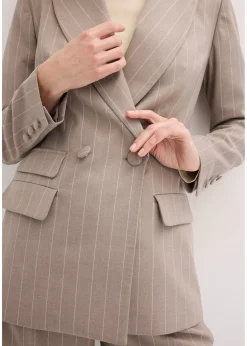 Femme bonprix Blazers|Blazer à rayures tennis