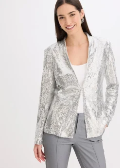 Femme bonprix Blazers|Blazer à sequins