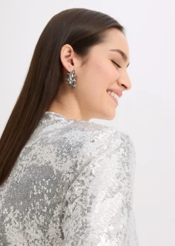 Femme bonprix Blazers|Blazer à sequins