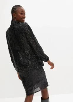 bonprix Blazer à sequins|Femme Blazers