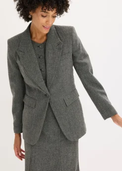 Femme bonprix Blazers|Blazer aspect tweed