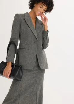 Femme bonprix Blazers|Blazer aspect tweed