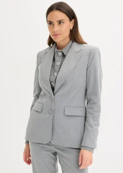 Femme bonprix Blazers|Blazer avec détails surfilés décoratifs