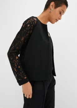 bonprix Blazer avec manches en dentelle|Femme Mode Festive|Blazers