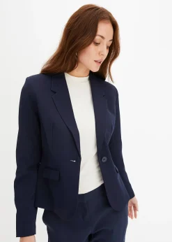 Femme bonprix Blazers|Blazer court avec poches à rabat