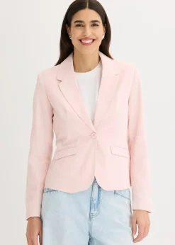 bonprix Blazer court avec poches à rabat|Femme Blazers