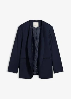 Femme bonprix Premium|Blazers|Blazer doux sans col