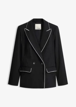bonprix Blazer en bengaline extensible|Femme Blazers