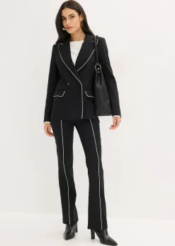 bonprix Blazer en bengaline extensible|Femme Blazers