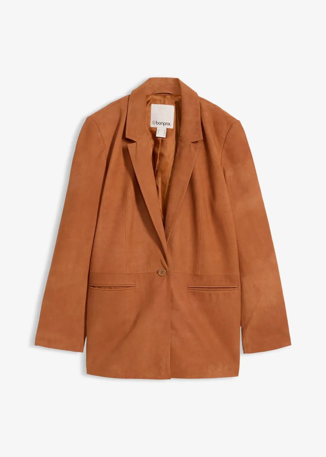 bonprix Blazer en cuir velours|Femme Premium|Blazers