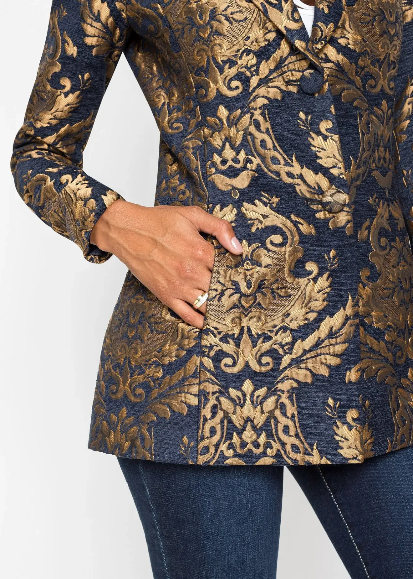 Femme bonprix Mode Festive|Blazers|Blazer en jacquard brillant