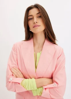 Femme bonprix Blazers|Blazer en lin mélangé