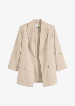 Femme bonprix Blazers|Blazer en lin mélangé