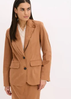 Femme bonprix Blazers|Blazer en suédine
