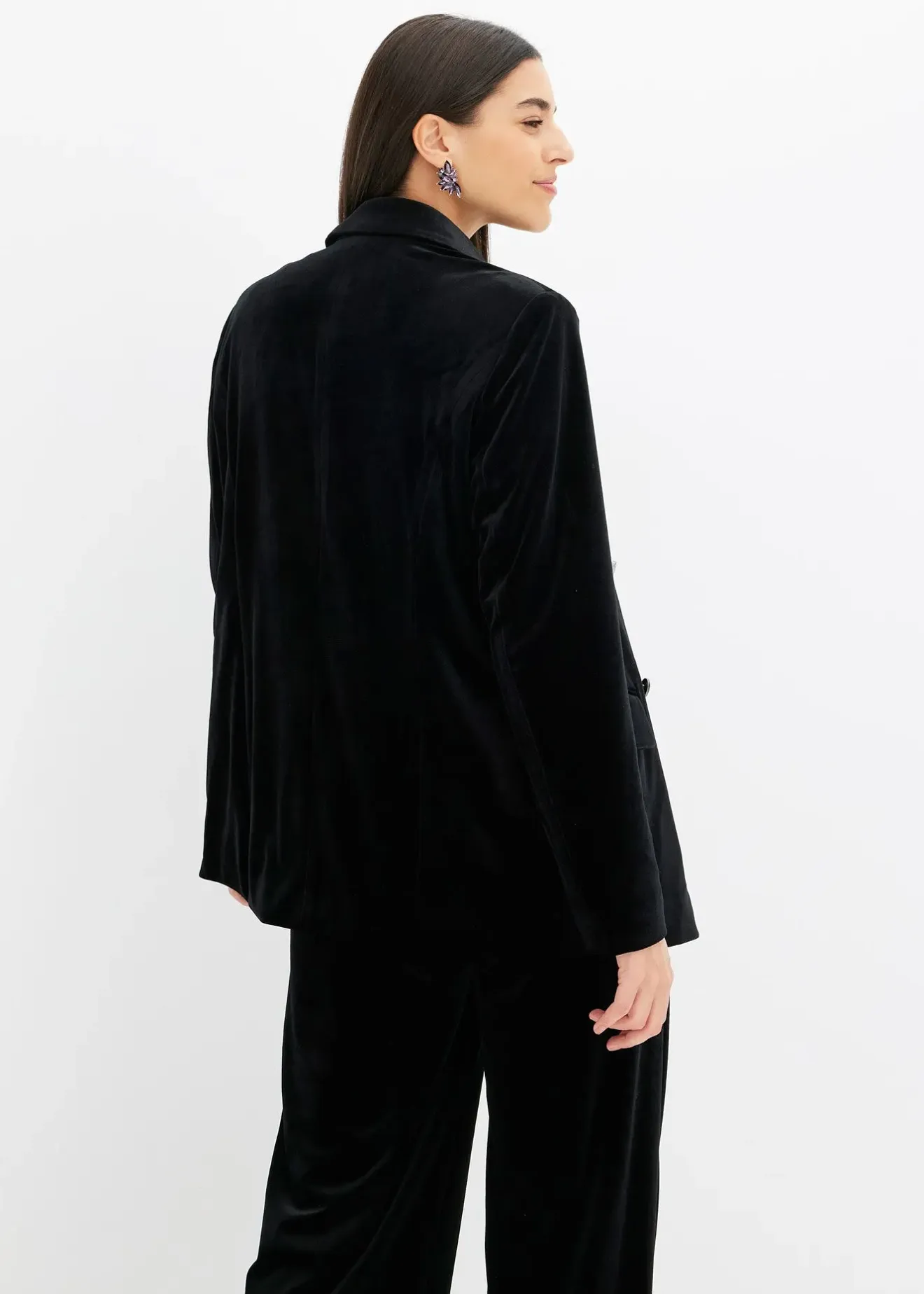 bonprix Blazer en velours doux|Femme Blazers