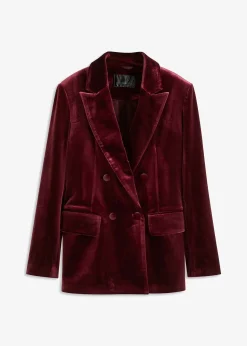 Femme bonprix Blazers|Blazer en velours doux