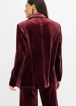 Femme bonprix Blazers|Blazer en velours doux